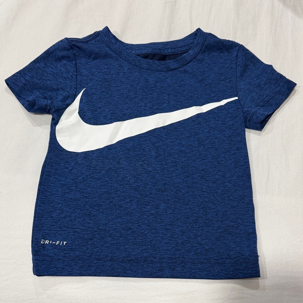 Nike Kids Dri-FIT Blue Tee